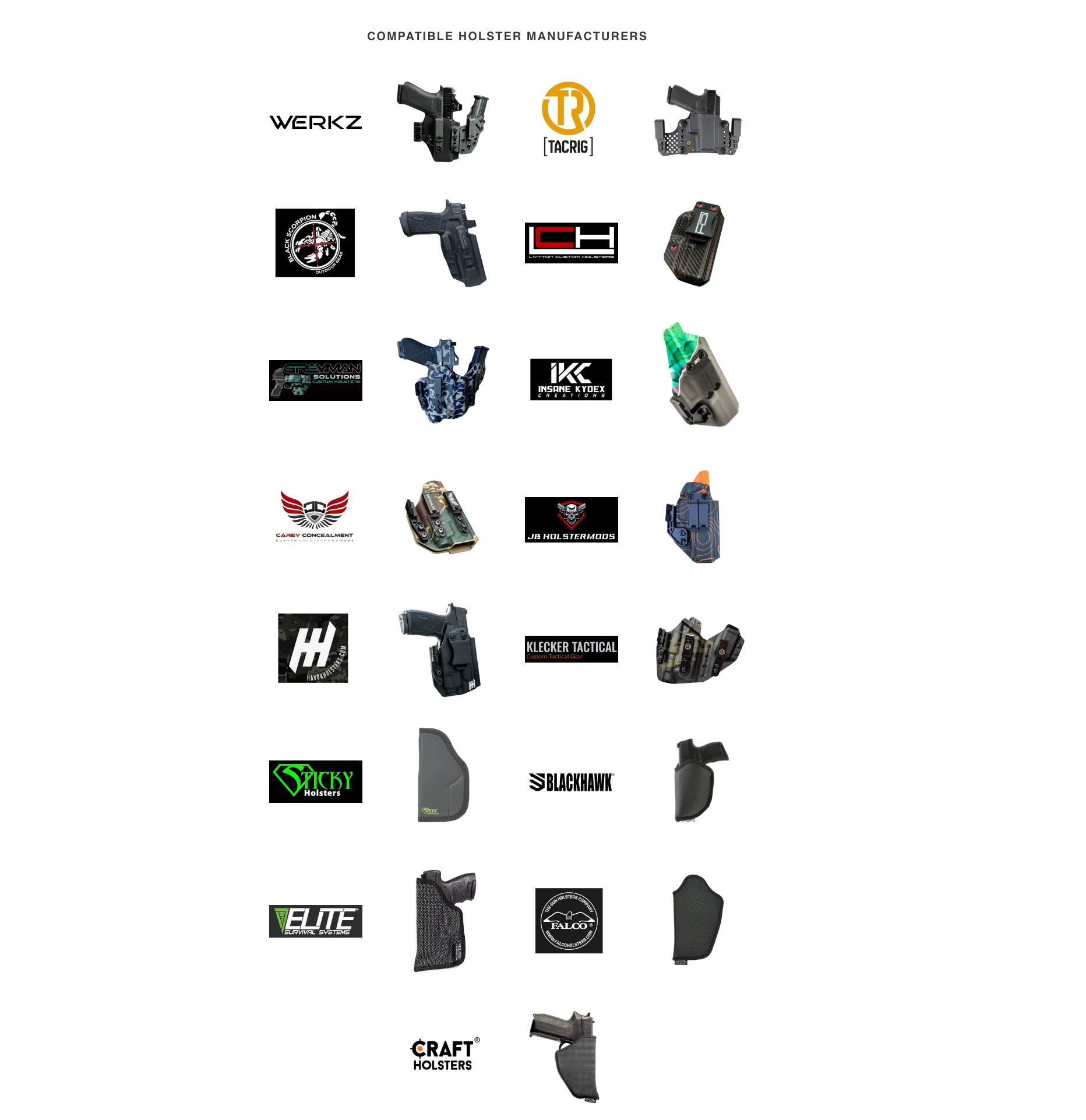 P365 Thumb Rest Takedown Lever