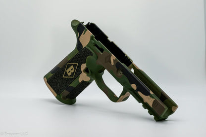 Brouwer LLC M1811 Grip Mod with Woodland Pattern