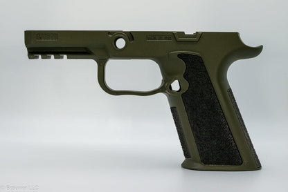 Brouwer LLC OD Green M1811 Grip Mod – Deep Laser Engraved